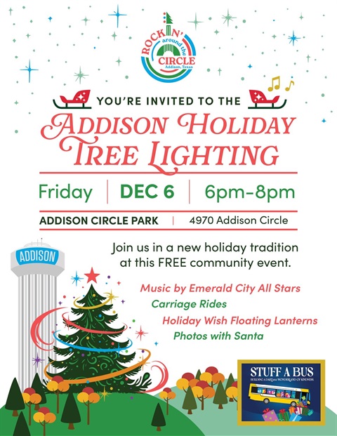 Tree Lighting Flyer