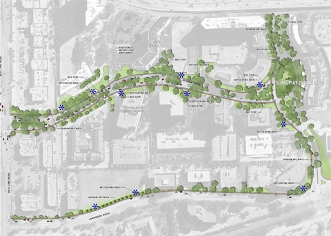 Quorum Drive Reconstruction from Dallas North Tollway to DART Rail Rig