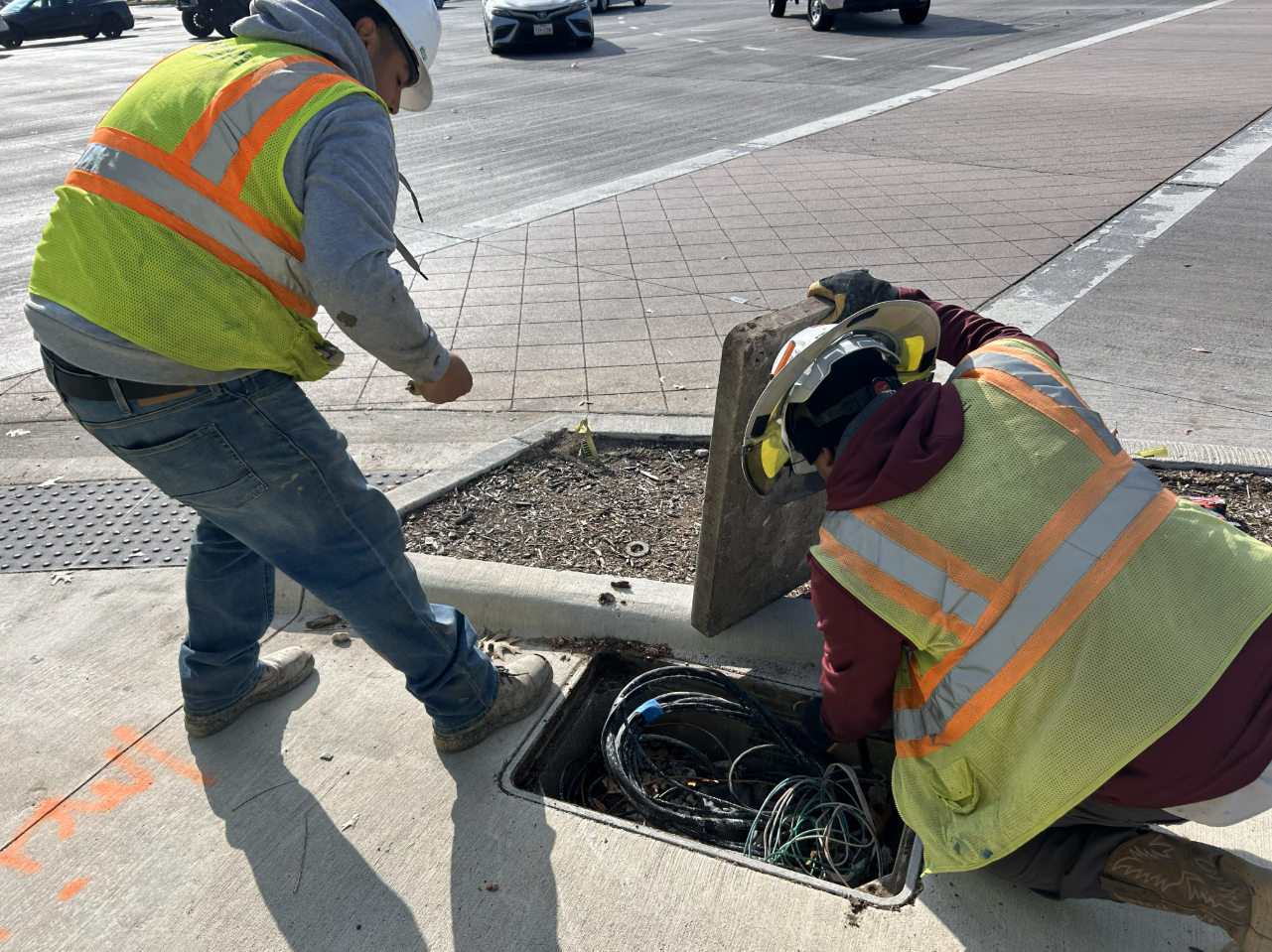 Midway Reconstruction Project Punch List Work.