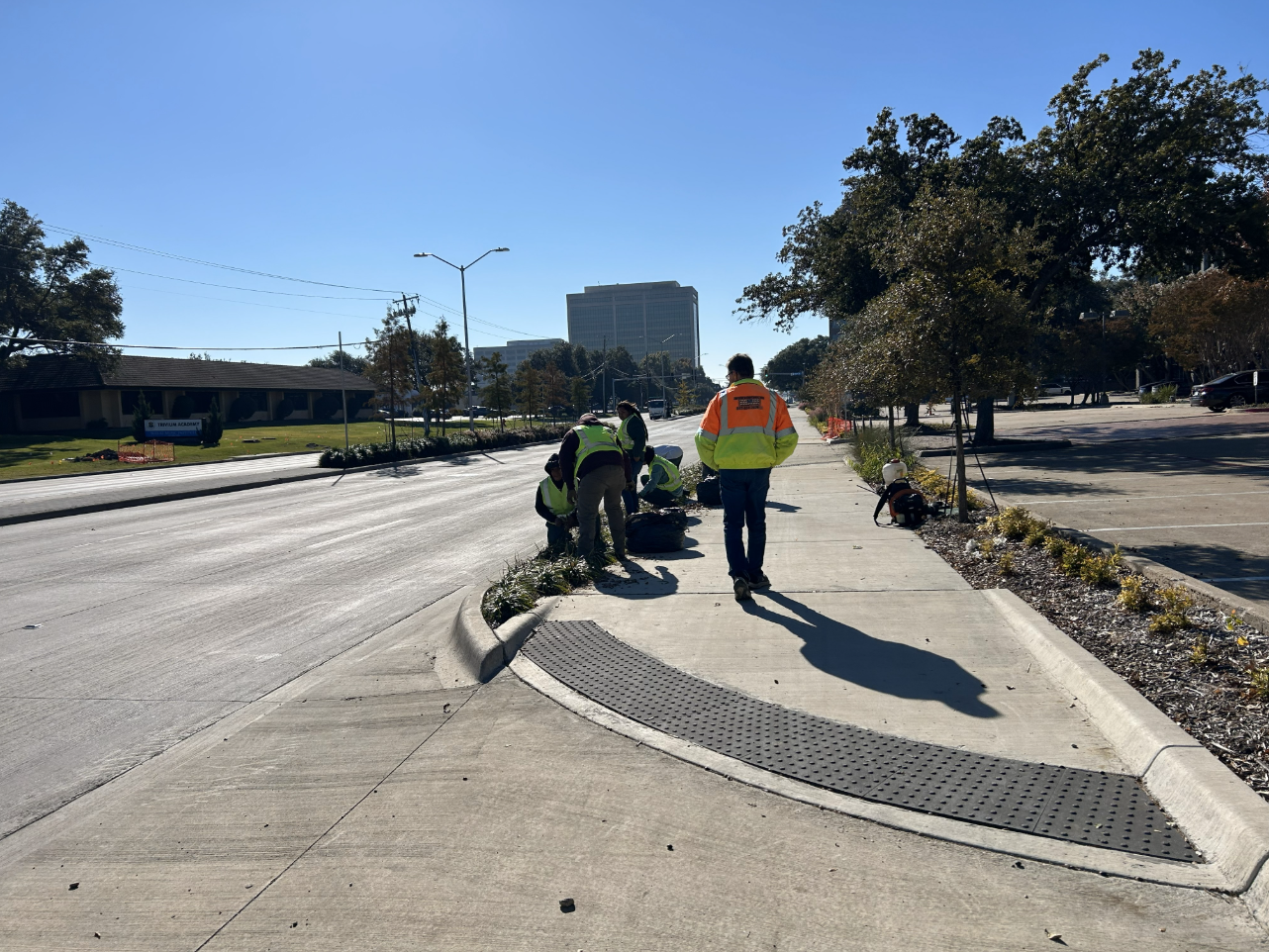 Midway Reconstruction Project Punch List Work.